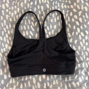 lululemon athletica Classic Black Sports Bra